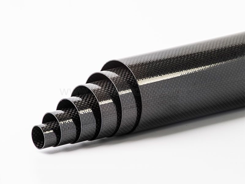 3k Glossy Carbon Fiber Tube Factory 