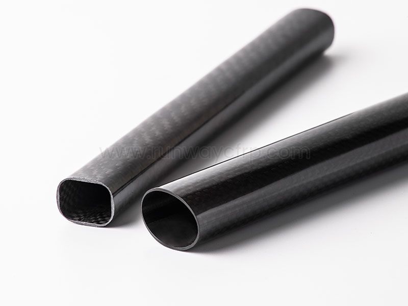 Oval Carbon Fiber Tube