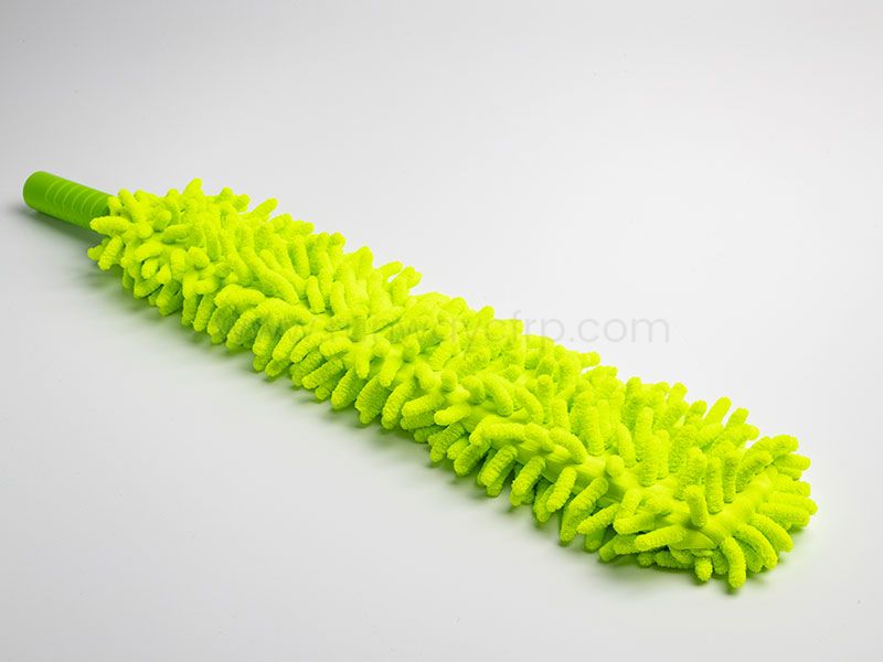 Dual-Action Microfiber Duster Set with Telescopic Handle